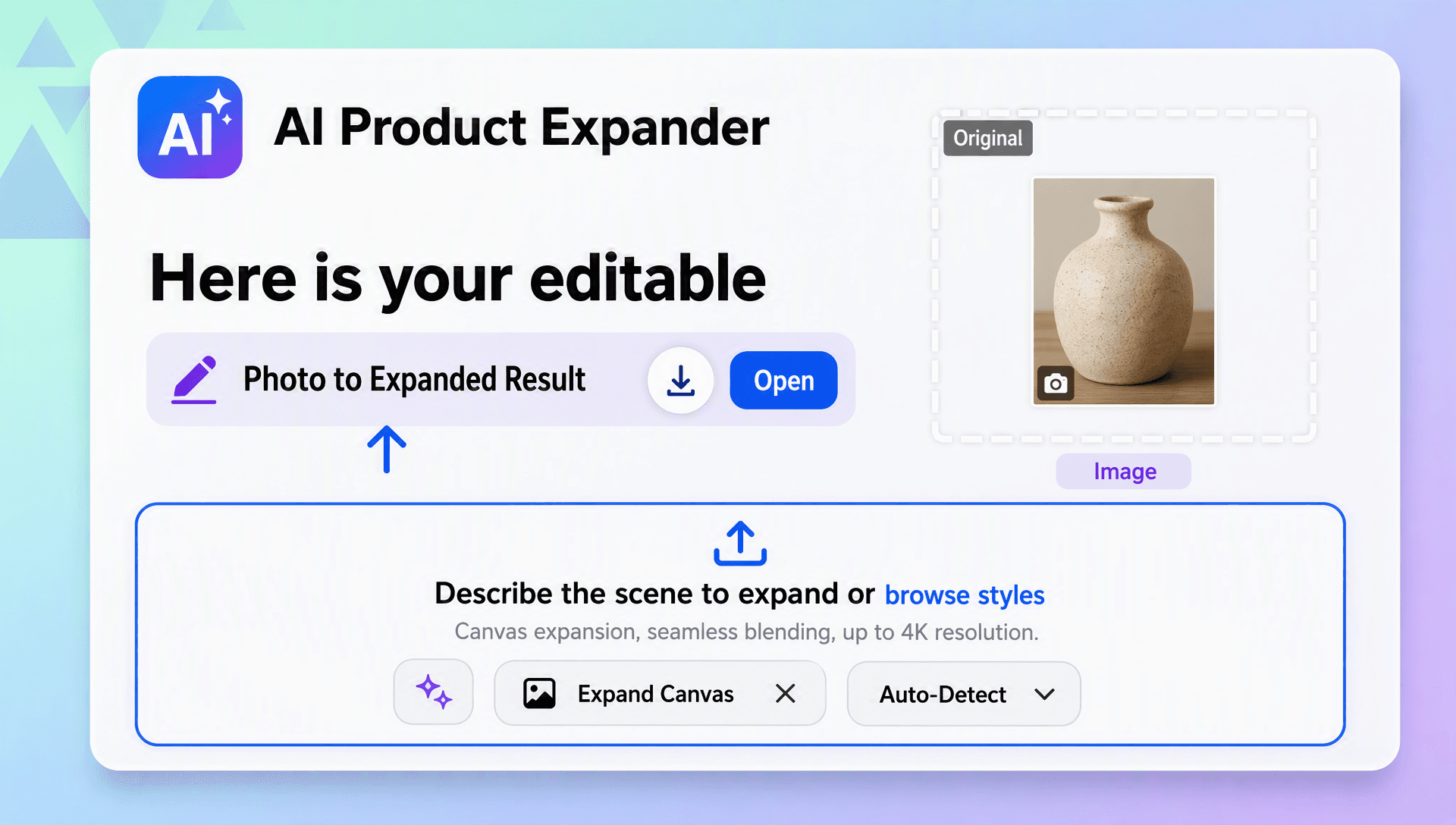AI Product Expander Generator, Online Product Photo Expander AI Product Expander Generator, Online Product Photo Expander
